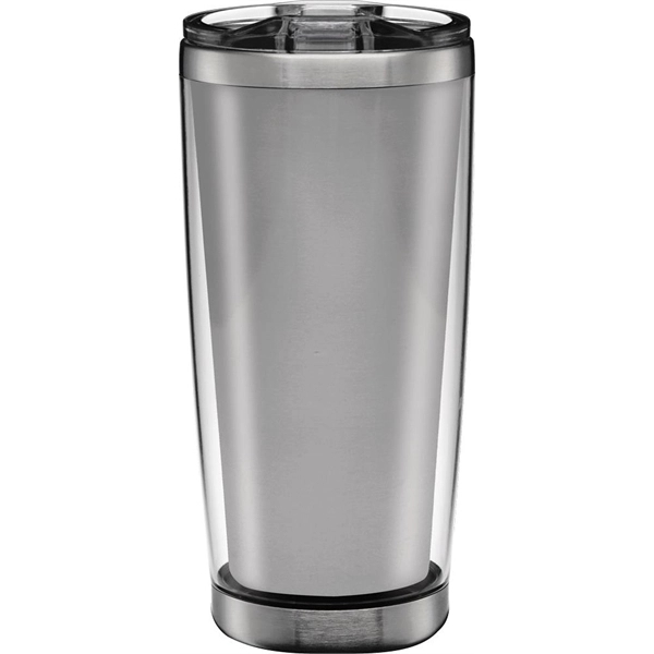 21 oz. Tumbler made with an insulated, double-wall stainless steel interior... from ASI 71920 Moderne Glass Company Inc / Glass America®