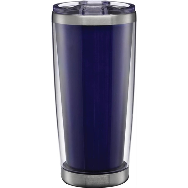 21 oz. Tumbler made with an insulated, double-wall stainless steel interior... from ASI 71920 Moderne Glass Company Inc / Glass America®