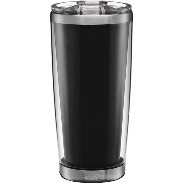 21 oz. Tumbler made with an insulated, double-wall stainless steel interior... from ASI 71920 Moderne Glass Company Inc / Glass America®