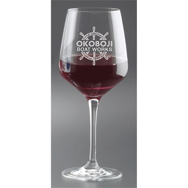 17.25 oz. wine glass with long stem and wide foot support.... from ASI 71920 Moderne Glass Company Inc / Glass America®