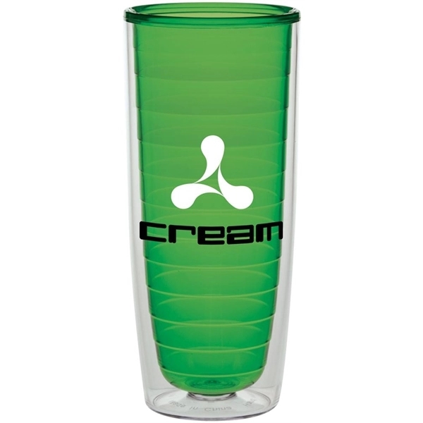 20 oz. plastic tumbler with double-walled design.... from ASI 71920 Moderne Glass Company Inc / Glass America®
