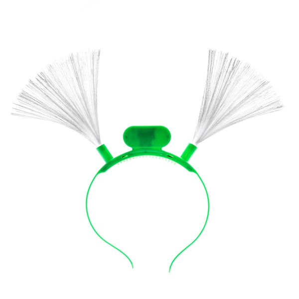 Assorted color LED fiber optic headbands.... from ASI 42016 Brighter Promotions Inc