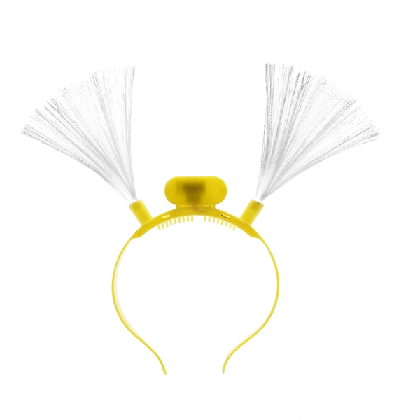 Assorted color LED fiber optic headbands.... from ASI 42016 Brighter Promotions Inc