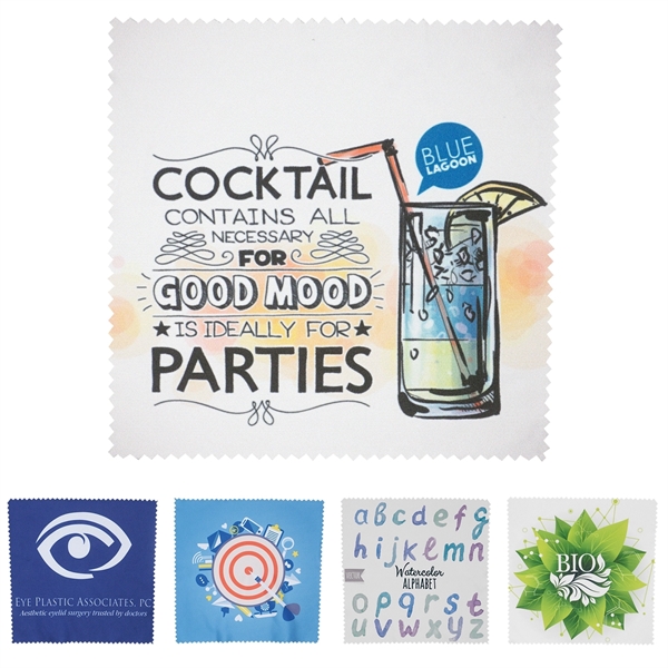 5 X 5 MIRCOFIBER CLEANING CLOTH... from ASI 30208 A P Specialties / AP Specialties