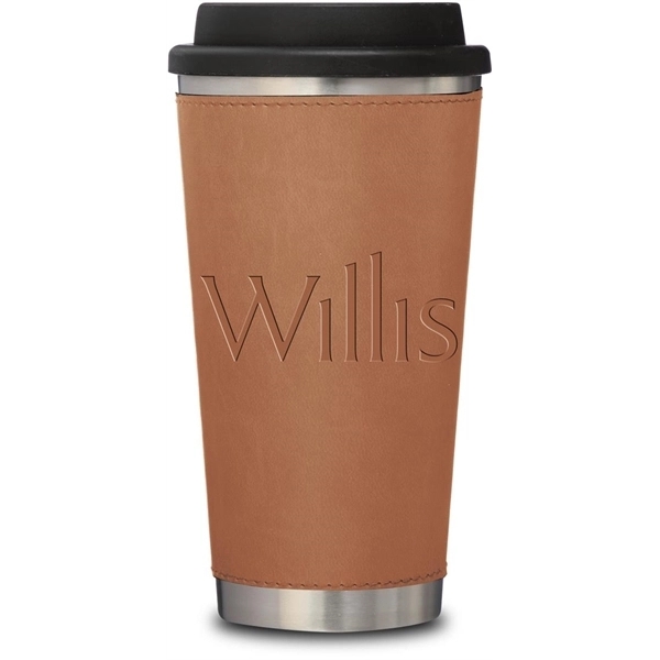 16 oz. stainless steel tumbler with double-walled stainless steel exterior, acrylic... from ASI 71920 Moderne Glass Company Inc / MB Works Premium Line