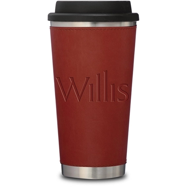 16 oz. stainless steel tumbler with double-walled stainless steel exterior, acrylic... from ASI 71920 Moderne Glass Company Inc / MB Works Premium Line