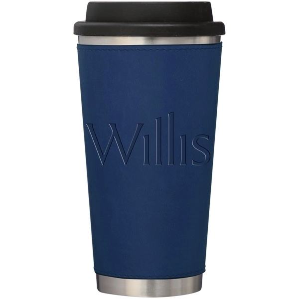 16 oz. stainless steel tumbler with double-walled stainless steel exterior, acrylic... from ASI 71920 Moderne Glass Company Inc / MB Works Premium Line