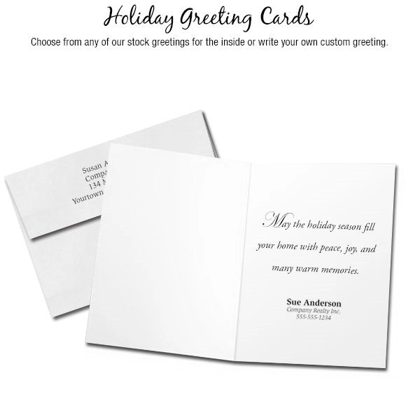Holiday Greeting Cards W/Imprinted Envelopes... from ASI 46719 Corner Lot Marketing Inc / CLMPromotions