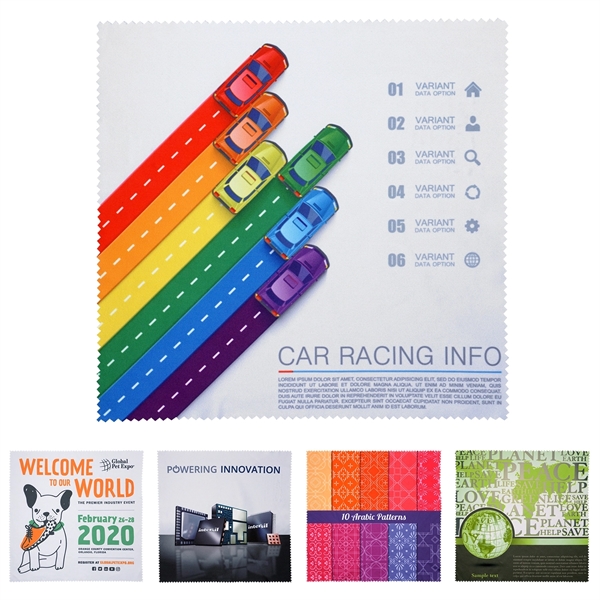 8 X 8 MIRCOFIBER CLEANING CLOTH... from ASI 30208 A P Specialties / AP Specialties