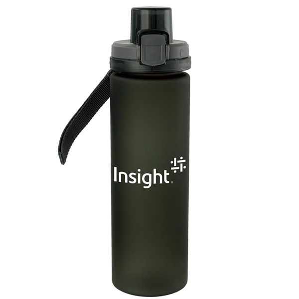 LOCKING LID 24OZ FROSTED BOTTLE... from ASI 30208 A P Specialties / AP Specialties