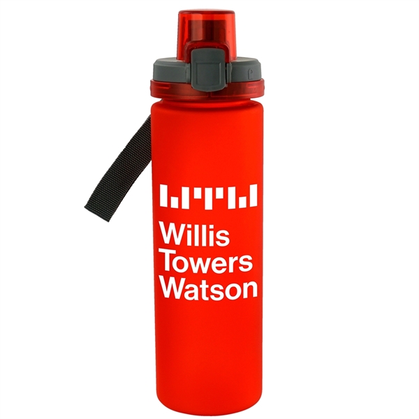 LOCKING LID 24OZ FROSTED BOTTLE... from ASI 30208 A P Specialties / AP Specialties