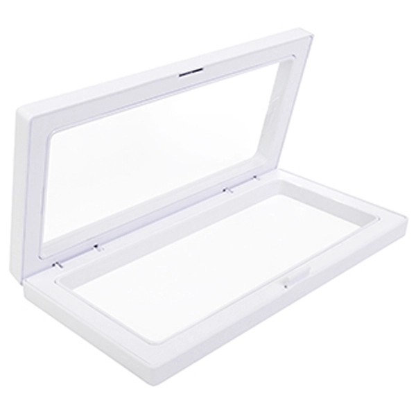 White plastic display box with strong and stretchy cling material for... from ASI 62124 iClick, Inc. / iClick®