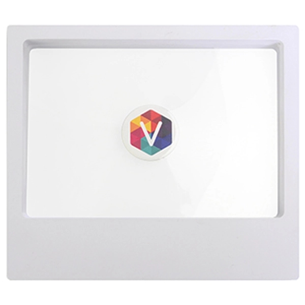 White plastic display box with strong and stretchy cling material for... from ASI 62124 iClick, Inc. / iClick®