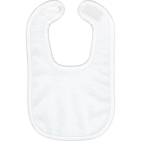Small baby bib with hook & loop or a snap closure.... from ASI 31260 AdCapitol