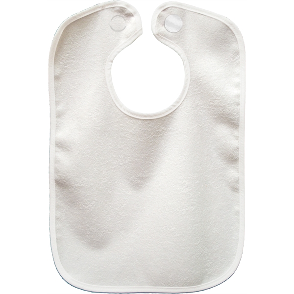 Large baby bib with hook & loop or a snap closure.... from ASI 31260 AdCapitol