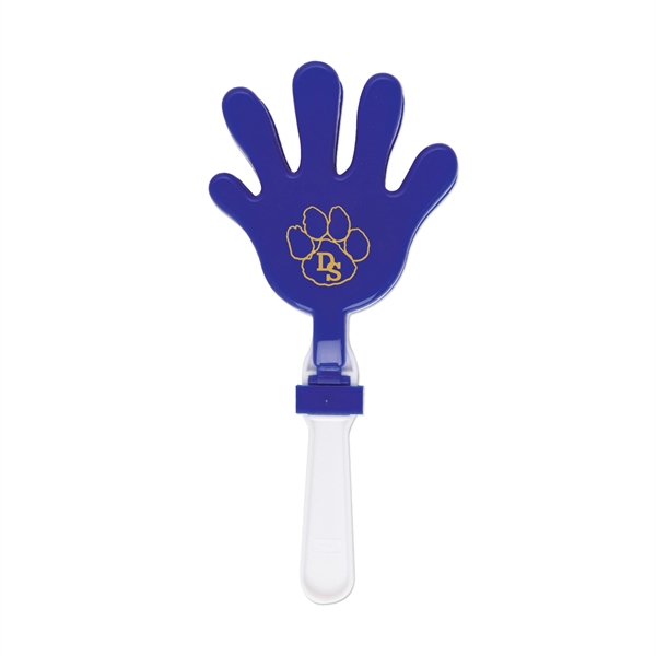7" plastic hand klapper noisemaker in assorted colors.... from ASI 63549 Jornik Manufacturing Corp / Jornik