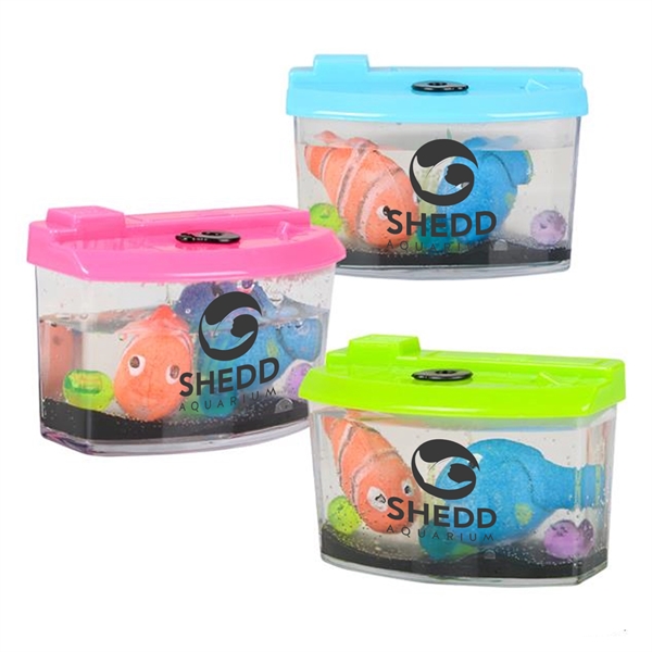 3 1/4'' x 2'' x 1 1/2'' My Little Aquarium with... from ASI 63549 Jornik Manufacturing Corp / Jornik