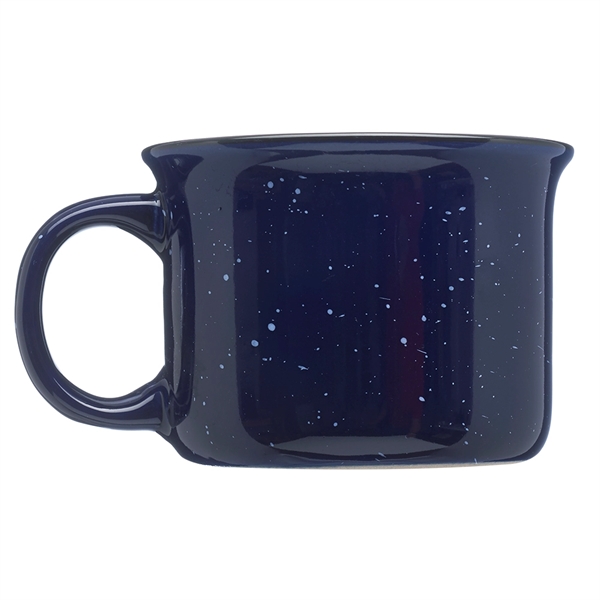 7.5 oz. ceramic campfire mug with tin-cup style, slightly flared top,... from ASI 39552 BEL Promo