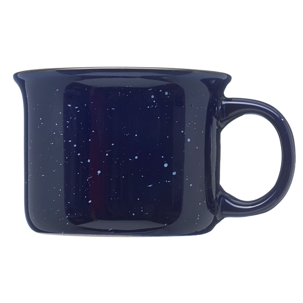 7.5 oz. ceramic campfire mug with tin-cup style, slightly flared top,... from ASI 39552 BEL Promo