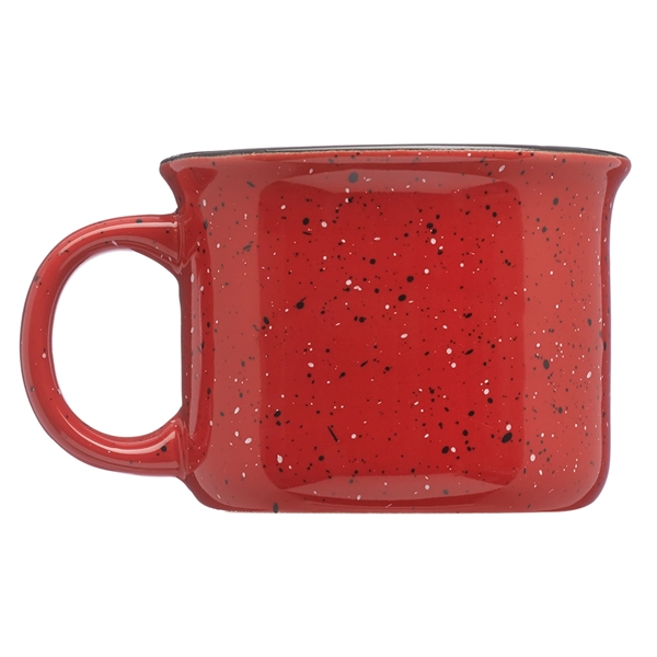 7.5 oz. ceramic campfire mug with tin-cup style, slightly flared top,... from ASI 39552 BEL Promo