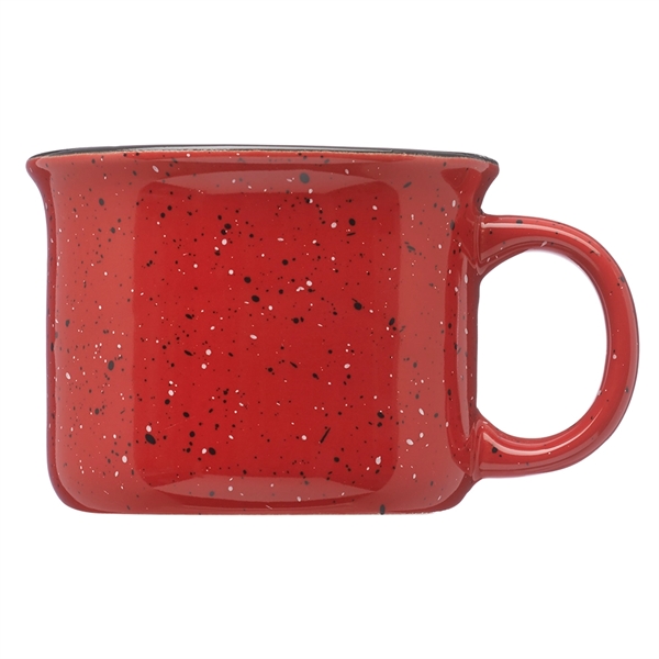 7.5 oz. ceramic campfire mug with tin-cup style, slightly flared top,... from ASI 39552 BEL Promo