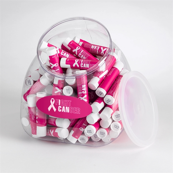 94 oz. display tub filled with 100 SPF15 lip balms.... from ASI 88060 Snugz/USA Inc / SnugZ USA®