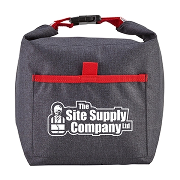 13" x 13" x 6" Roll-It 240 Denier polyester lunch tote... from ASI 52840 Evans Manufacturing