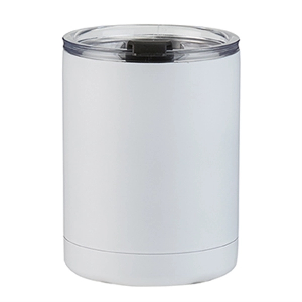 10-ounce double wall stainless steel vacuum insulated tumbler with lid and... from ASI 52840 Evans Manufacturing