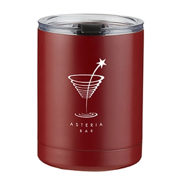 10-ounce double wall stainless steel vacuum insulated tumbler with lid and... from ASI 52840 Evans Manufacturing