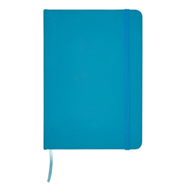 5" x 7" journal notebook with 80 lined pages, thermal polyurethane... from ASI 52840 Evans Manufacturing