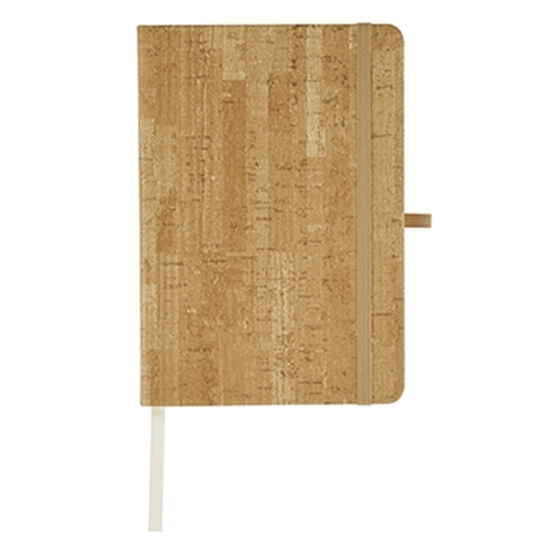 5" x 7" woodgrain-look thermal polyurethane covered journal notebook with 80... from ASI 52840 Evans Manufacturing