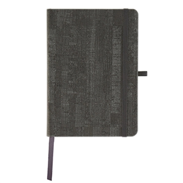 5" x 7" woodgrain-look thermal polyurethane covered journal notebook with 80... from ASI 52840 Evans Manufacturing