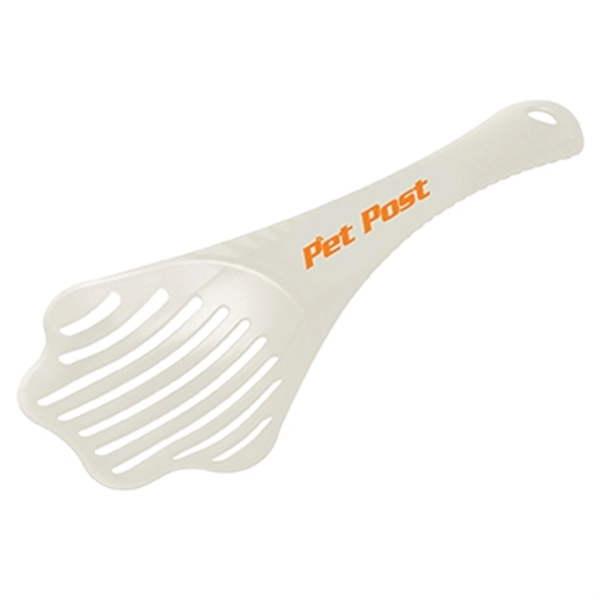 Pet litter scoop with paw shape.... from ASI 52840 Evans Manufacturing