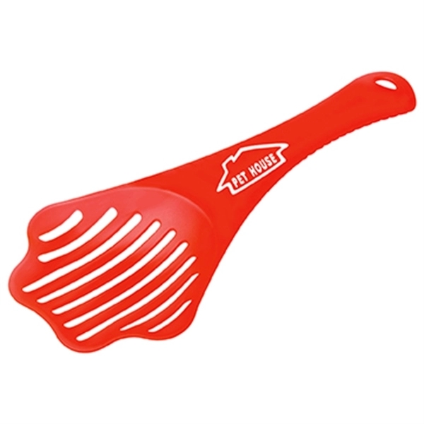 Pet litter scoop with paw shape.... from ASI 52840 Evans Manufacturing
