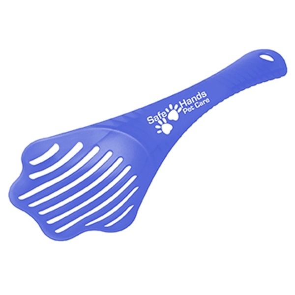 Pet litter scoop with paw shape.... from ASI 52840 Evans Manufacturing