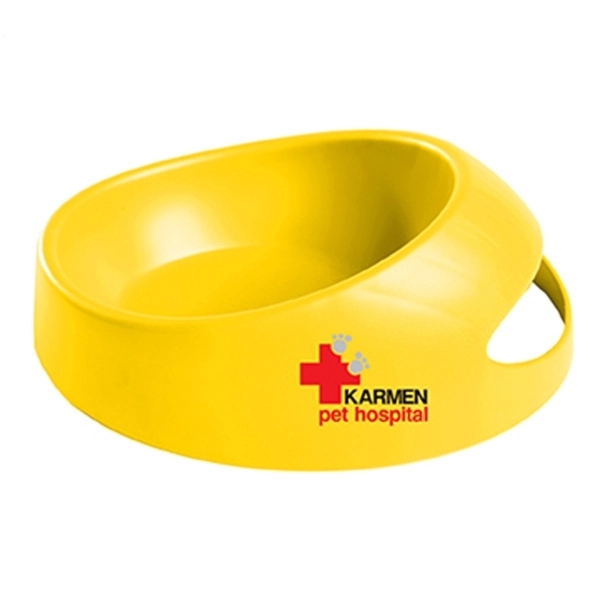 The medium sized Pet Food Scoop It pet bowl is a... from ASI 52840 Evans Manufacturing