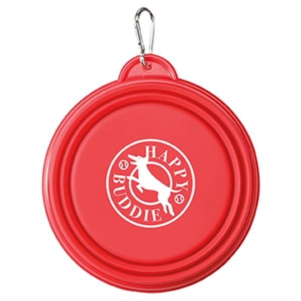 Silicone Collapsible Pet Bowl - 32 oz... from ASI 52840 Evans Manufacturing