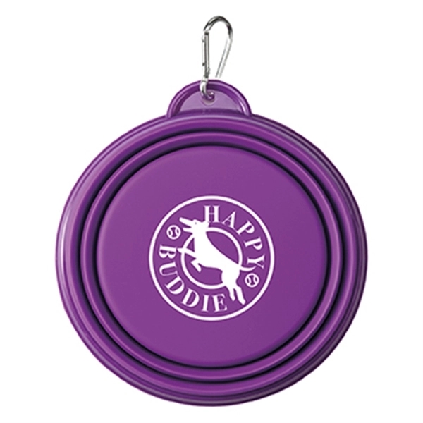 Silicone Collapsible Pet Bowl - 32 oz... from ASI 52840 Evans Manufacturing