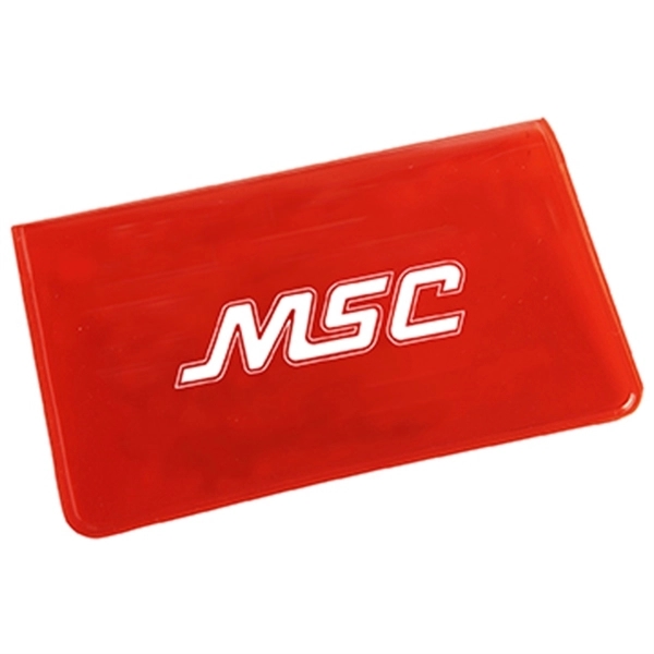 Vinyl travel first aid kit wallet has latex free bandages, pads,... from ASI 52840 Evans Manufacturing