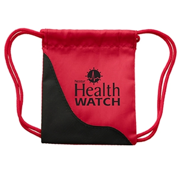 Mini drawstring backpack first aid kit contains latex free bandages, BZK... from ASI 52840 Evans Manufacturing