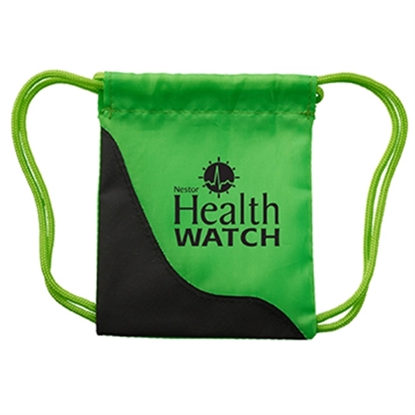 Mini drawstring backpack first aid kit contains latex free bandages, BZK... from ASI 52840 Evans Manufacturing