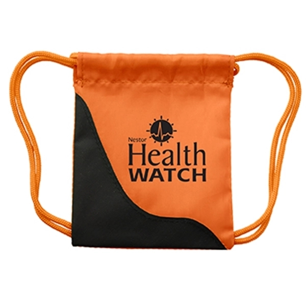 Mini drawstring backpack first aid kit contains latex free bandages, BZK... from ASI 52840 Evans Manufacturing