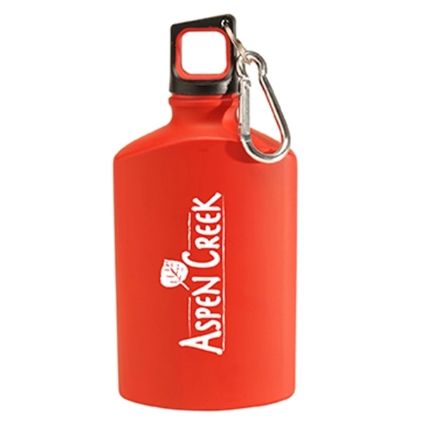 17 oz Aluminum Canteen Bottle with carabiner clip.... from ASI 52840 Evans Manufacturing