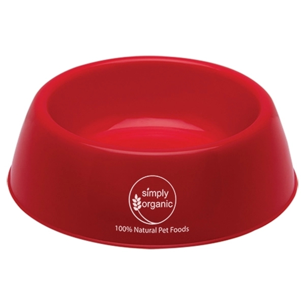 Plastic pet bowl that holds approximately 22 ounces.... from ASI 62190 Illini