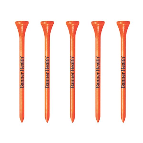 Set of 5 golf tees, each  measuring 3 1/4" and... from ASI 57653 Gold Bond