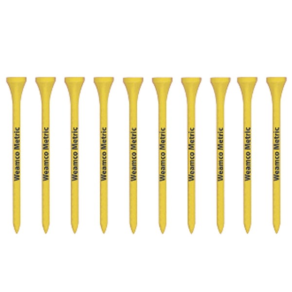 Package of 10 bamboo golf tees.... from ASI 57653 Gold Bond