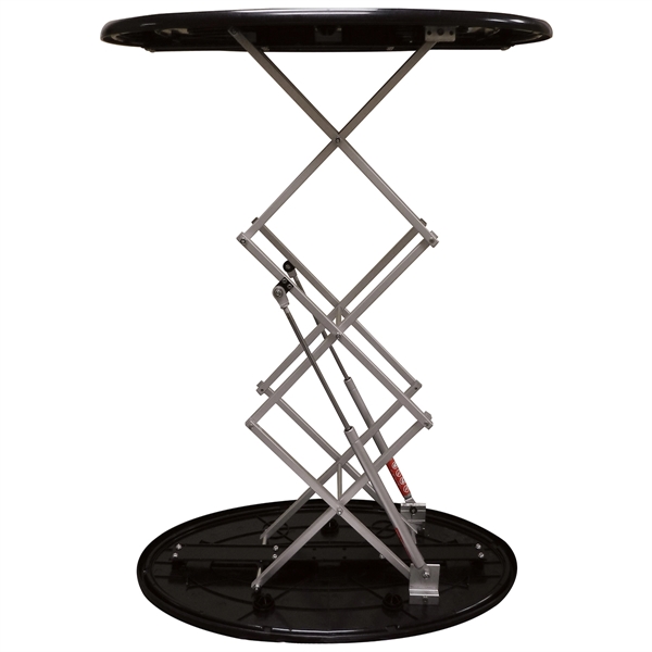 Auto rise table stand, stretch polyester banner and hardware... from ASI 80228 Quinn