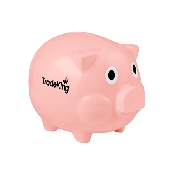 5" x 4" classic piggy bank made of plastic.... from ASI 98360 WOWLine / WOWLine®