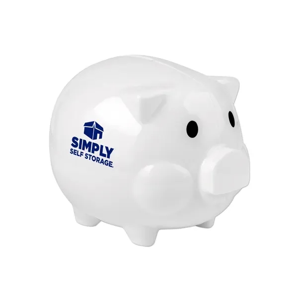5" x 4" classic piggy bank made of plastic.... from ASI 98360 WOWLine / WOWLine®