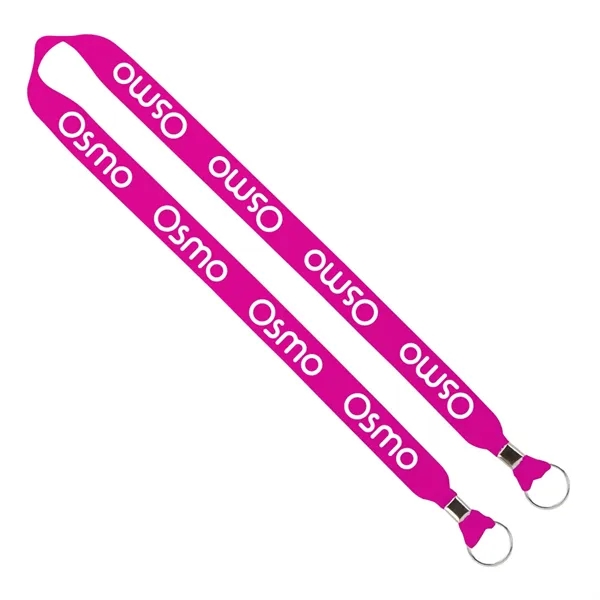 1" x 16" polyester lanyard with two ends, metal crimps and... from ASI 88060 Snugz/USA Inc / SnugZ USA®